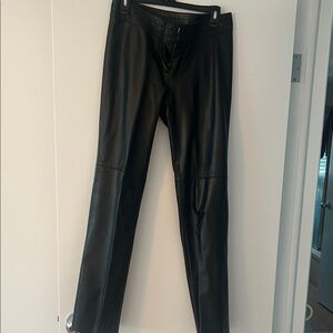 Laundry By Shelli Segal Black Leather Jacket